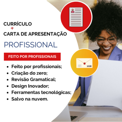 Desenvolvimento de currículo e carta de apresentação